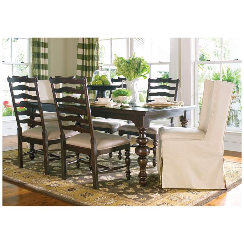 Image 1 Paula Deen Home Tobacco Wood Extension Dining Table