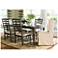 Paula Deen Home Tobacco Wood Extension Dining Table