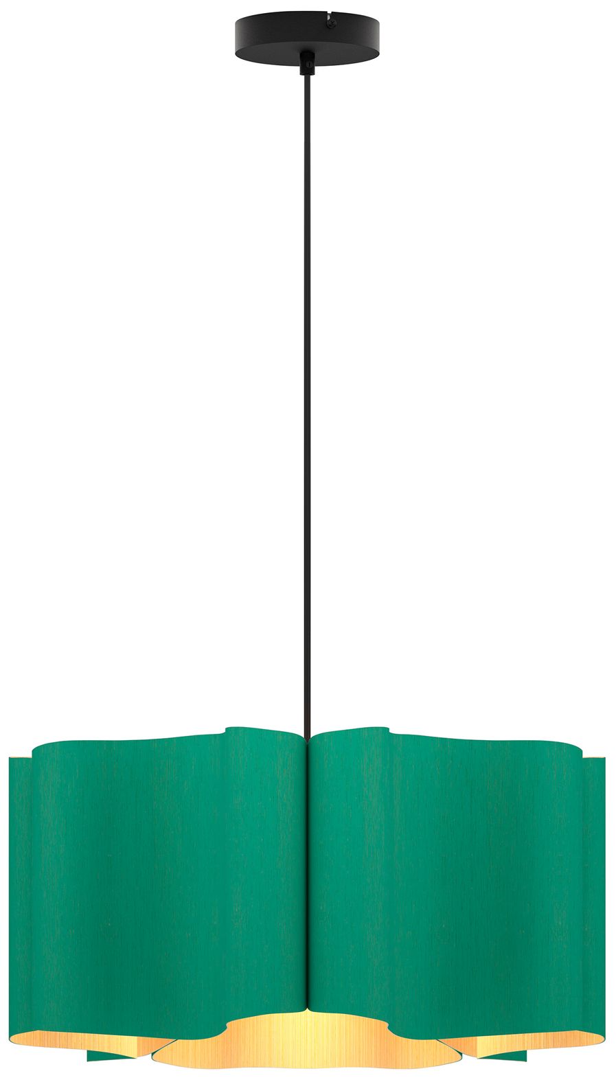 Paulina 19.8" Wide Light Petrol Pendant