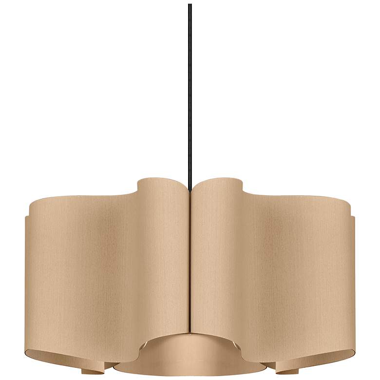 Image 1 Paulina Pendant WEP Light Collection - Black Finish - Ash Shade