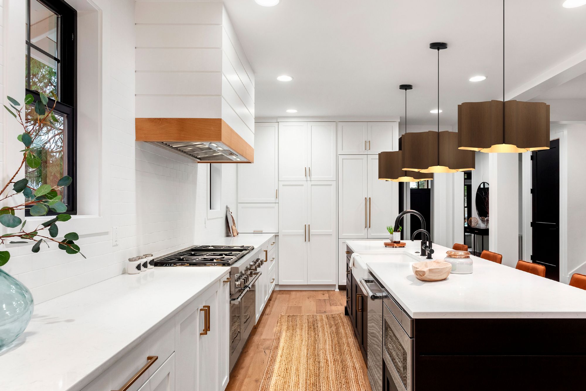 Image 2 Paulina Pendant WEP Light Collection - Black Finish - Ebony Shade more views