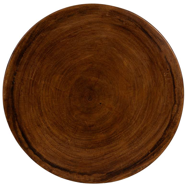 Image 5 Paulownia Wood Hourglass Coffee Table more views