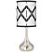 Paved Desert Giclee Droplet Table Lamp