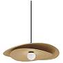 Paven 20" Wide Aged Brass 12W LED Pendant