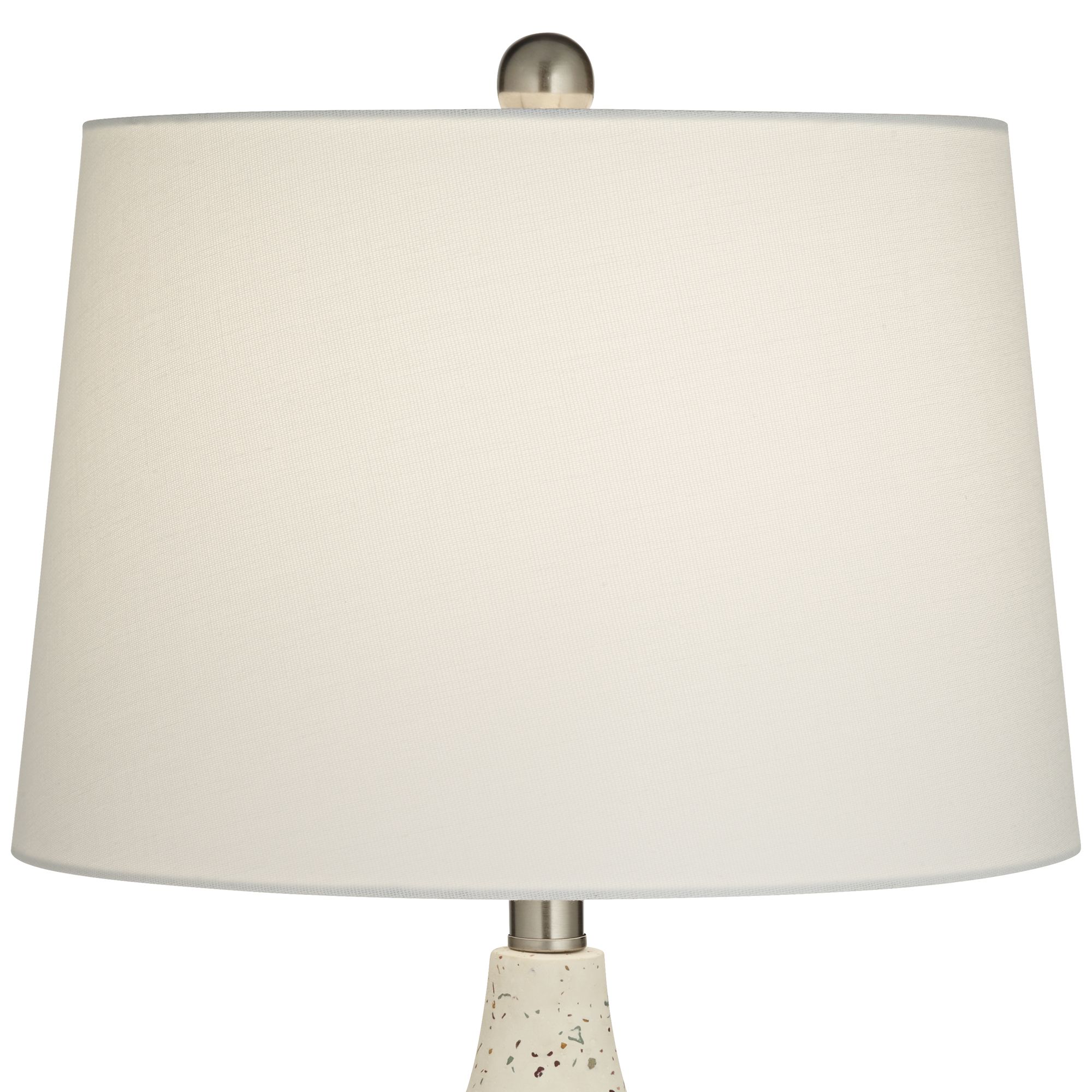 Image 5 Pavimento 23 1/2" High Modern Ivory Terrazzo Marble Table Lamp more views