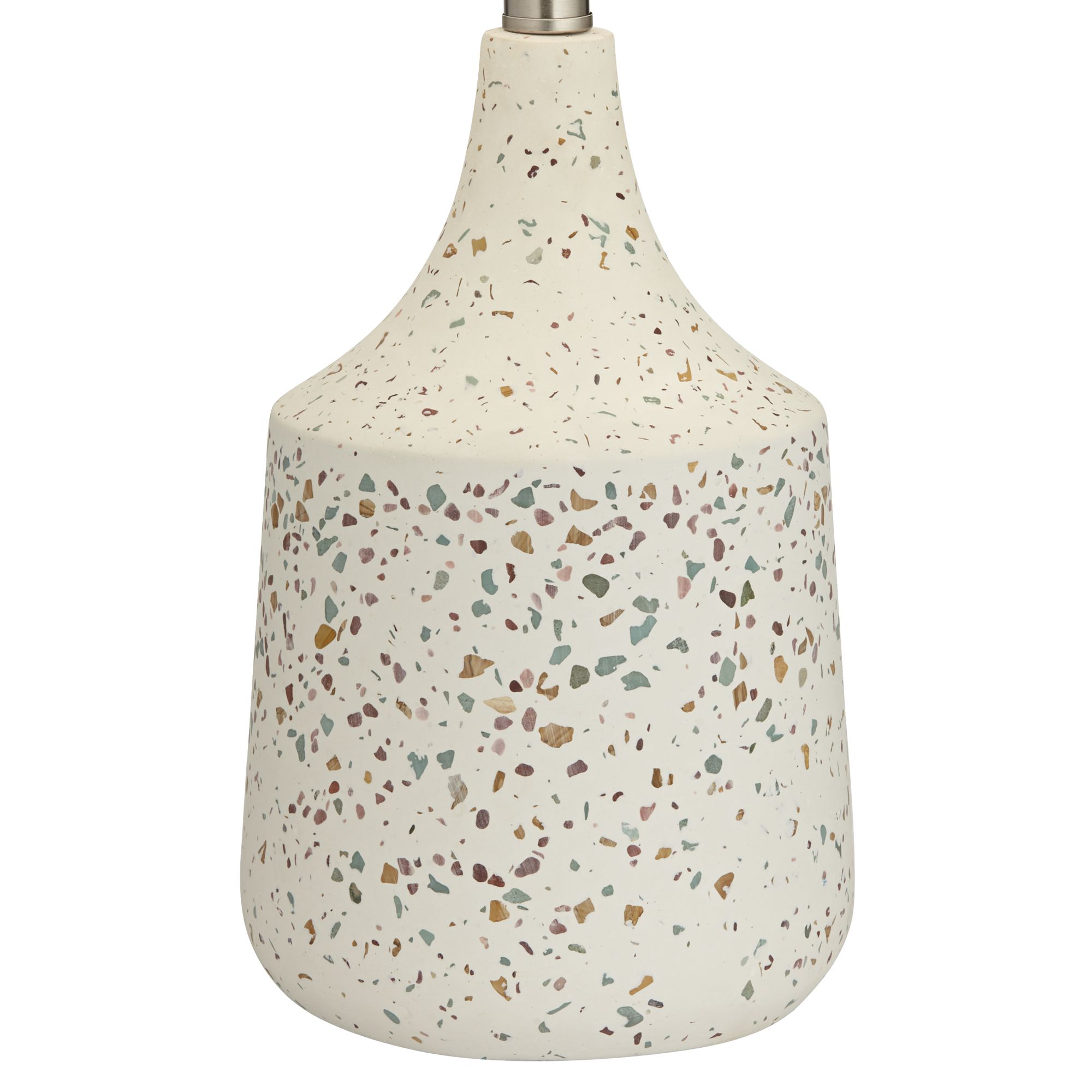 Image 7 Pavimento 23 1/2" High Modern Ivory Terrazzo Marble Table Lamp more views