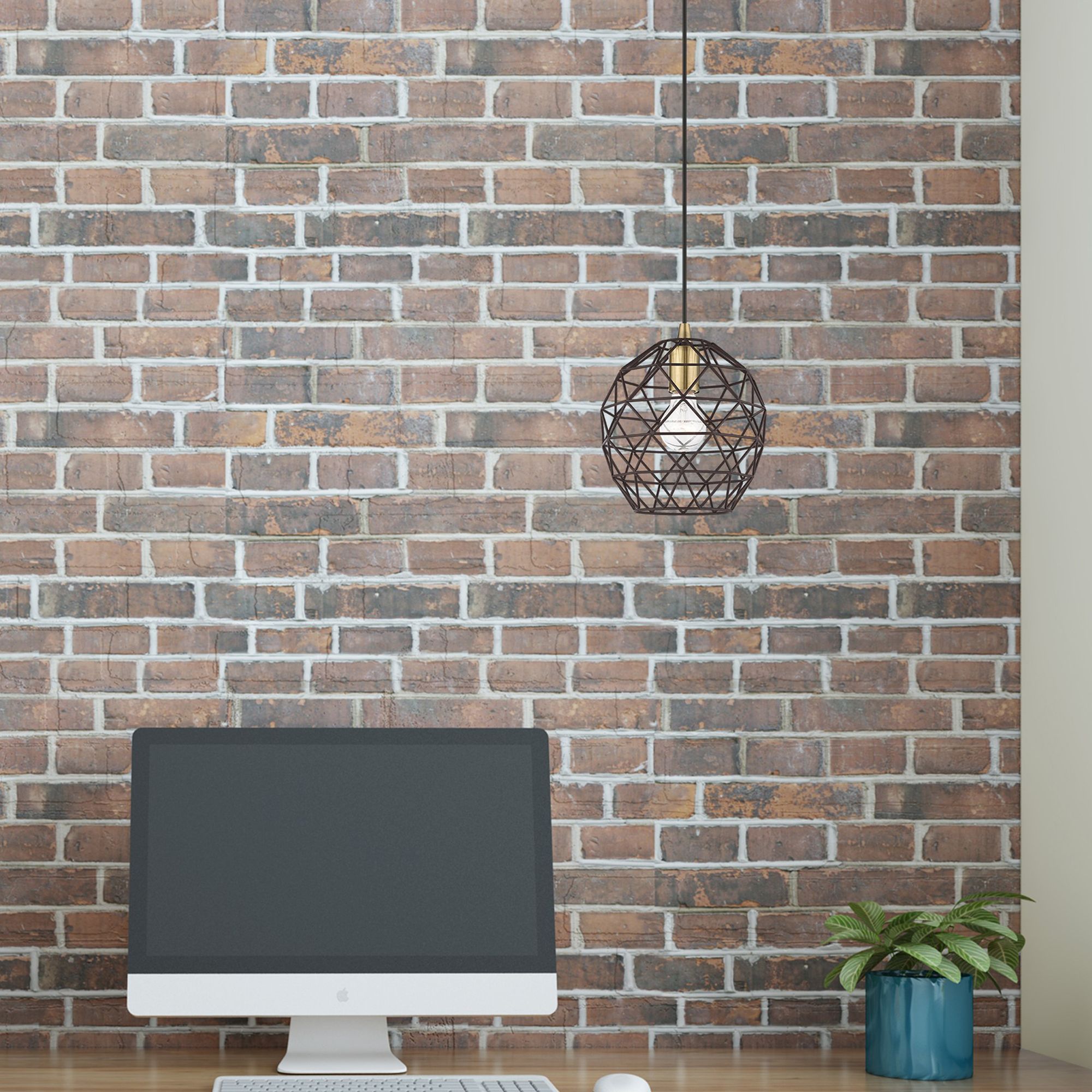 Paxten 1 Light Bronze Mini Pendant