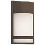 Paxton LED Outdoor Sconce - 12"- Textured Bronze