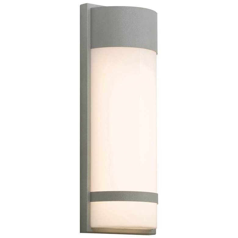 Image 1 Paxton LED Outdoor Sconce - 18"- Textured Grey