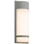 Paxton LED Outdoor Sconce - 18"- Textured Grey
