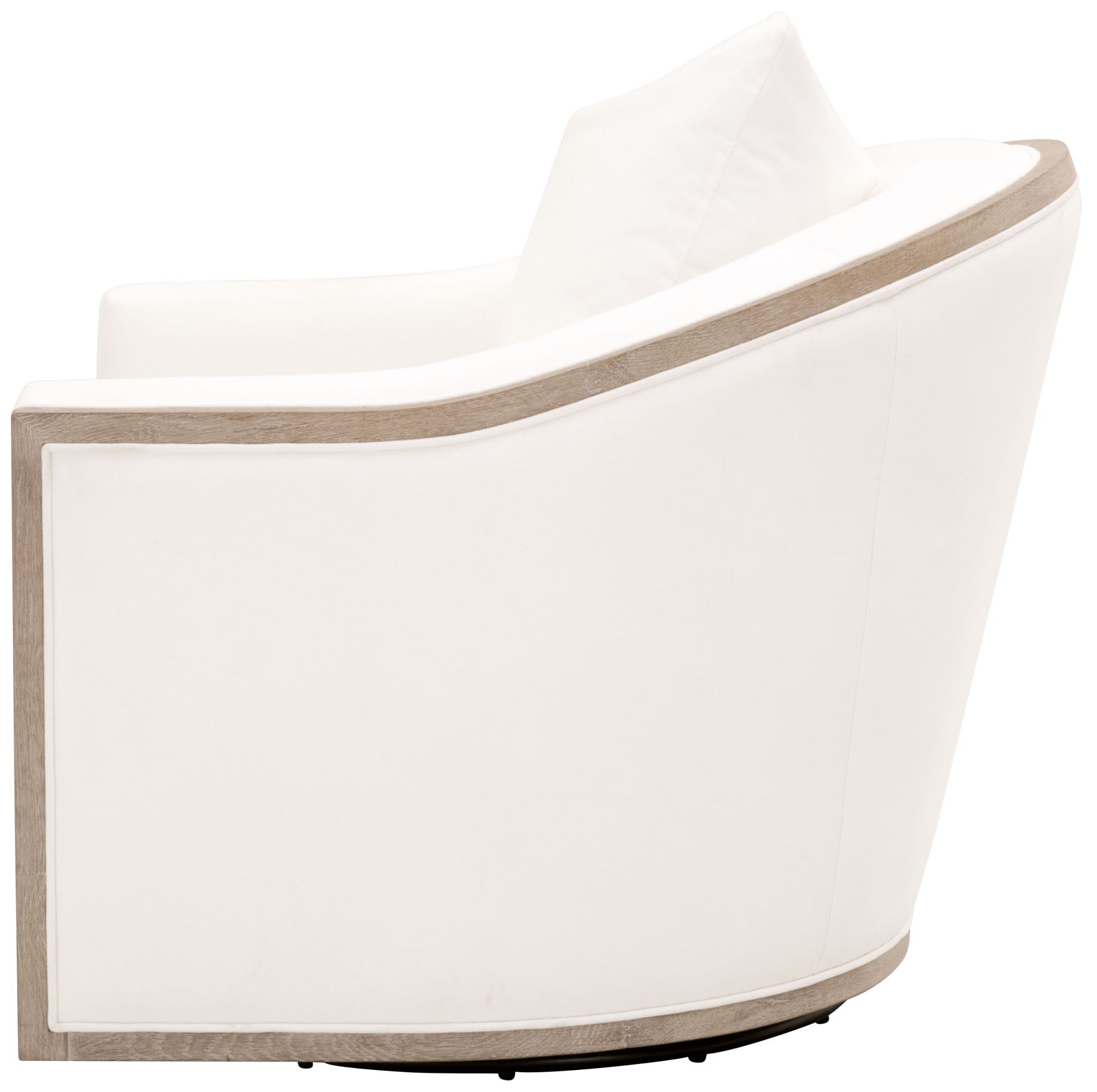 Thumbnail3 of Paxton Swivel Club Chair, LiveSmart Peyton-Pearl, Natural Gray Oak more views