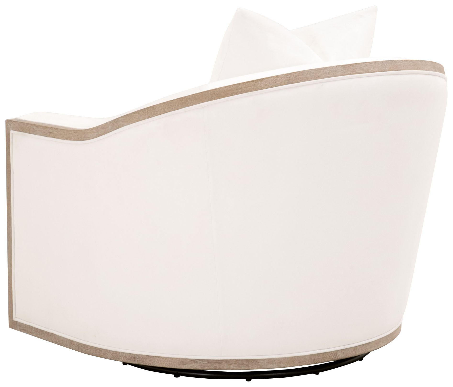 Thumbnail4 of Paxton Swivel Club Chair, LiveSmart Peyton-Pearl, Natural Gray Oak more views