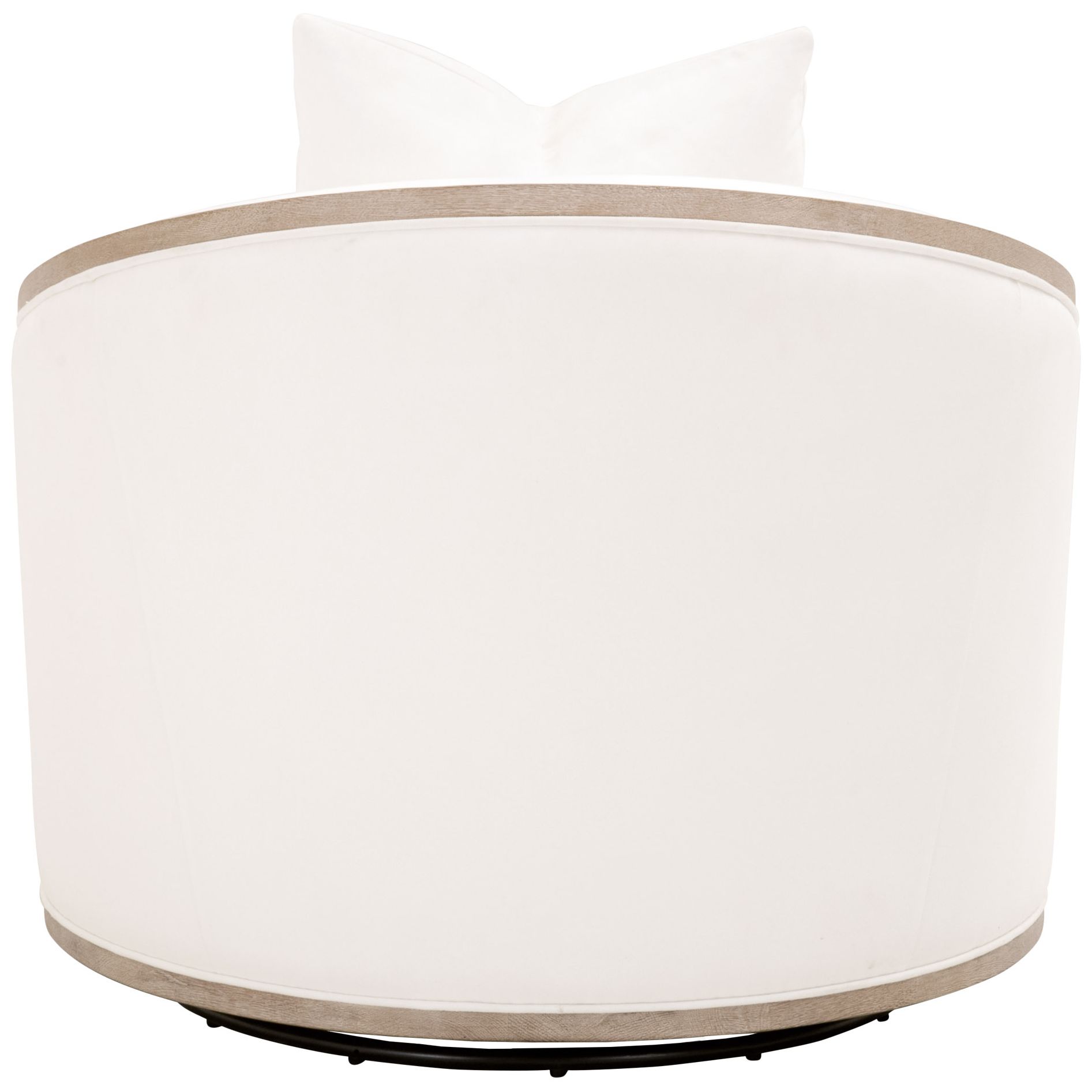 Paxton Swivel Club Chair, LiveSmart Peyton-Pearl, Natural Gray Oak