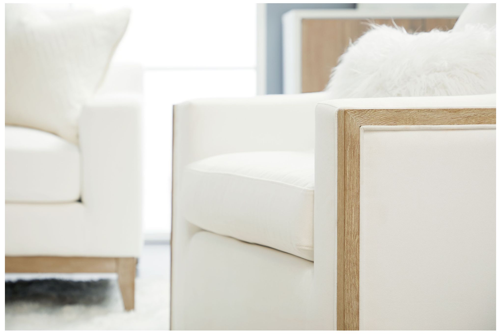 Paxton Swivel Club Chair, LiveSmart Peyton-Pearl, Natural Gray Oak