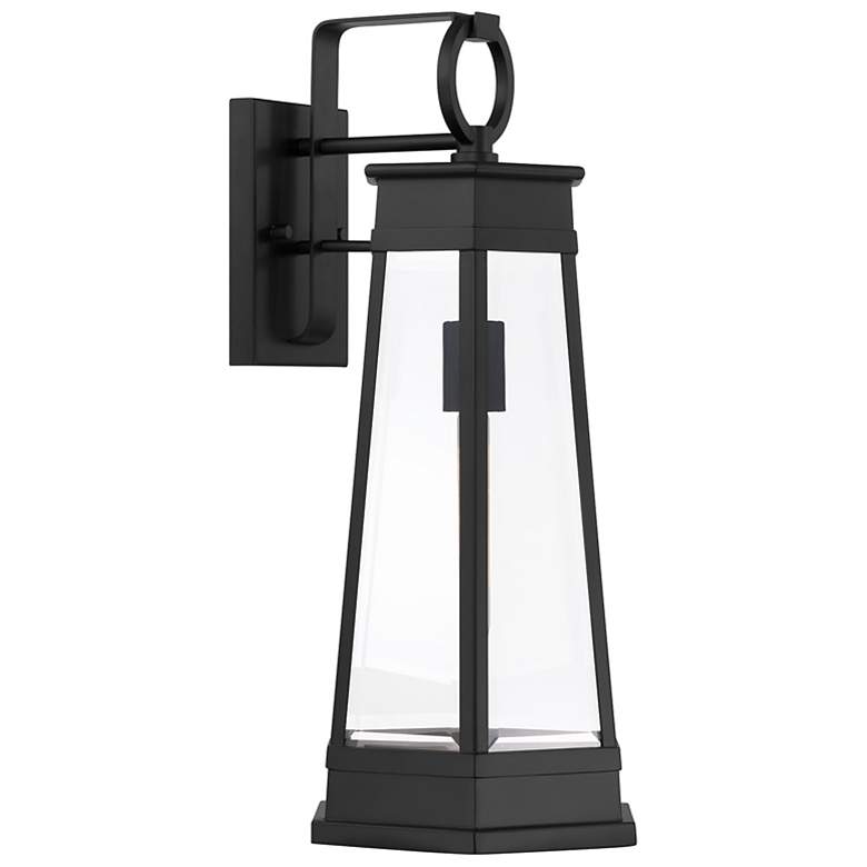 Image 4 Payne 1-Light Outdoor Wall Lantern in Matte Black more views