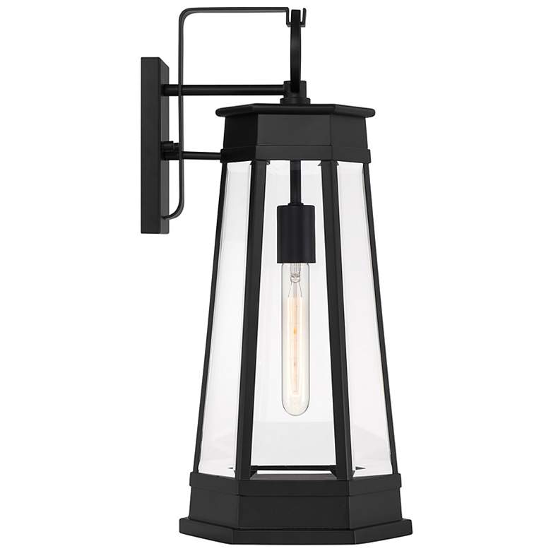 Image 5 Payne 1-Light Outdoor Wall Lantern in Matte Black more views