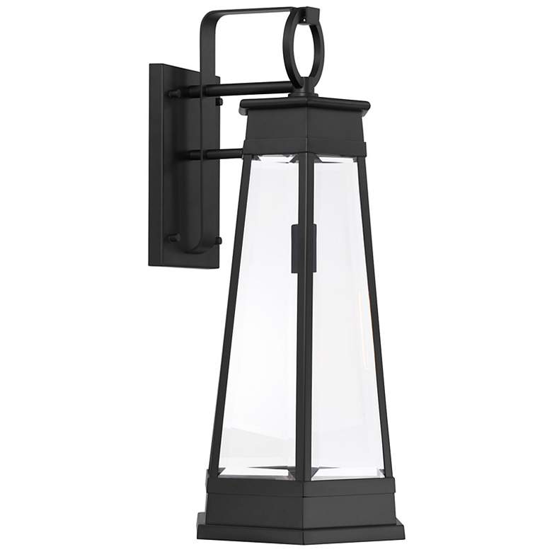 Image 4 Payne 1-Light Outdoor Wall Lantern in Matte Black more views