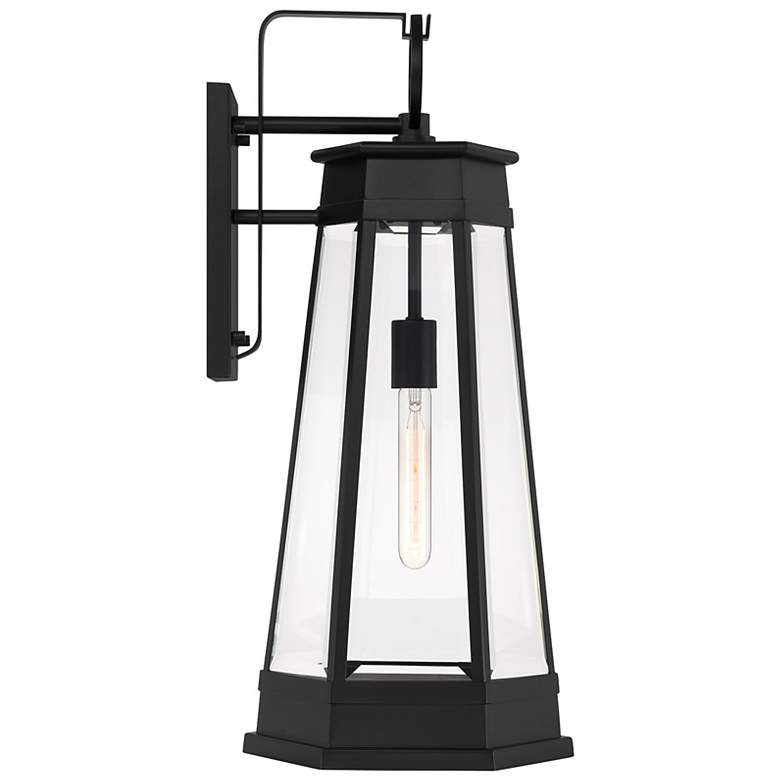Image 5 Payne 1-Light Outdoor Wall Lantern in Matte Black more views