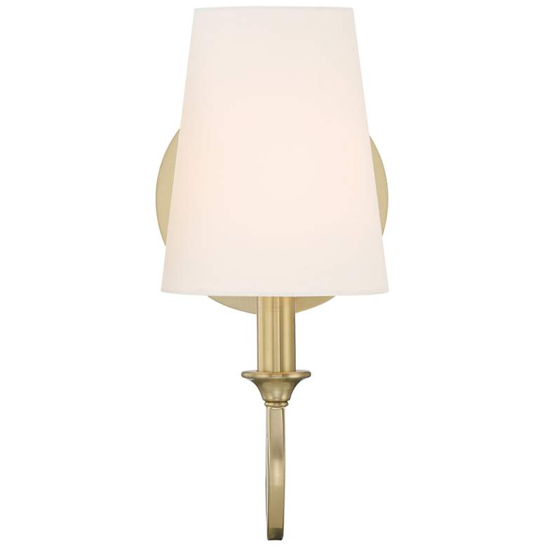 Image 1 Payton 1 Light Vibrant Gold Wall Mount