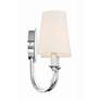 3_Payton 11 3/4" High Polished Chrome 2-Light Wall Sconce more views