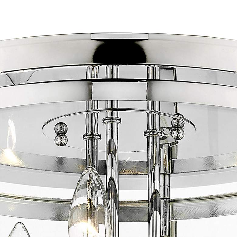 Image 4 Payton 14 3/4" Wide Chrome 3-Light Modern Ceiling Light more views