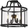 1_Payton 16" Wide Matte Black 4-Light Ceiling Light