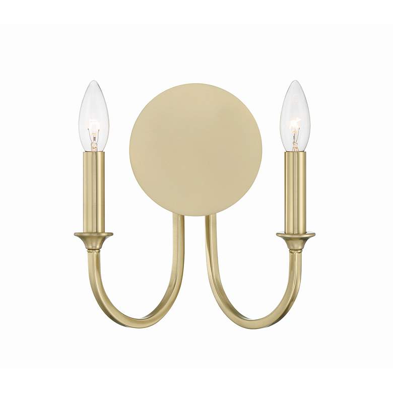 Image 7 Payton 2 Light Vibrant Gold Wall Mount more views