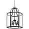 Payton 22 1/4" Wide Black Streamlined Pendant Light