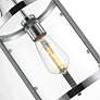 6_Payton 7 1/4" Wide Chrome and Clear Glass Mini Pendant more views