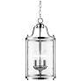 Payton 9" Wide 3-Light Mini Pendant in Chrome with Clear Glass
