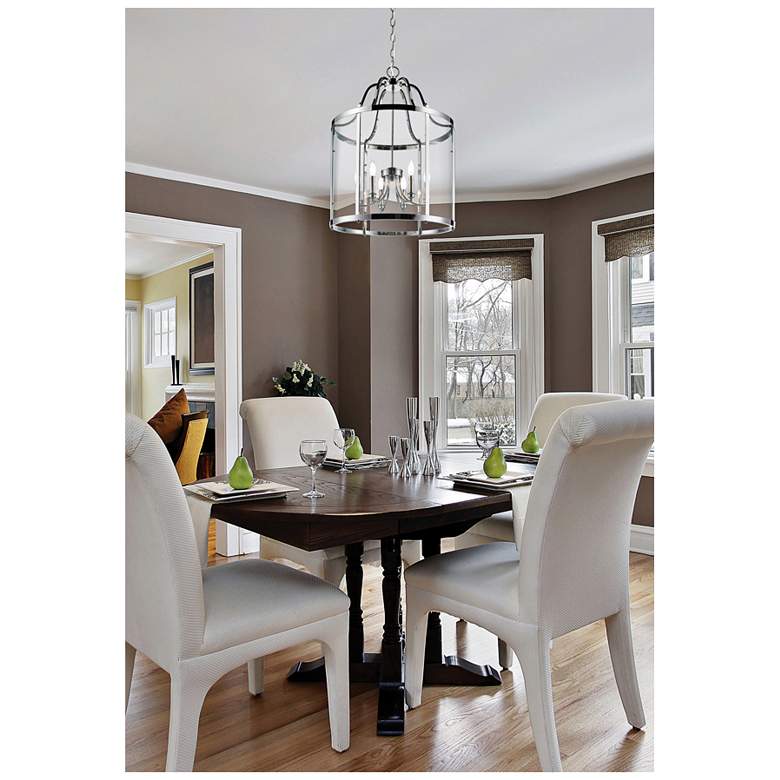 Image 5 Payton16 inch Wide Chrome Streamlined Pendant Light more views