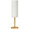 Paza 18" High Aged Brass Metal Accent Table Lamp