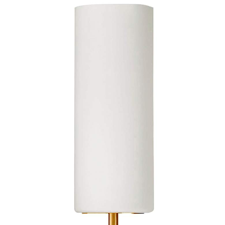 Image 3 Paza 18" High Aged Brass Metal Accent Table Lamp more views