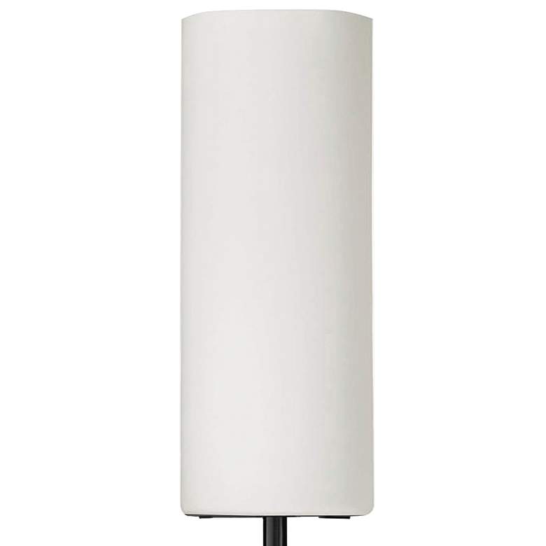 Image 3 Paza 18" High Matte Black Metal Accent Table Lamp more views