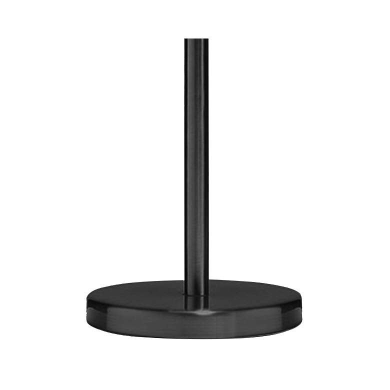 Image 4 Paza 18" High Matte Black Metal Accent Table Lamp more views