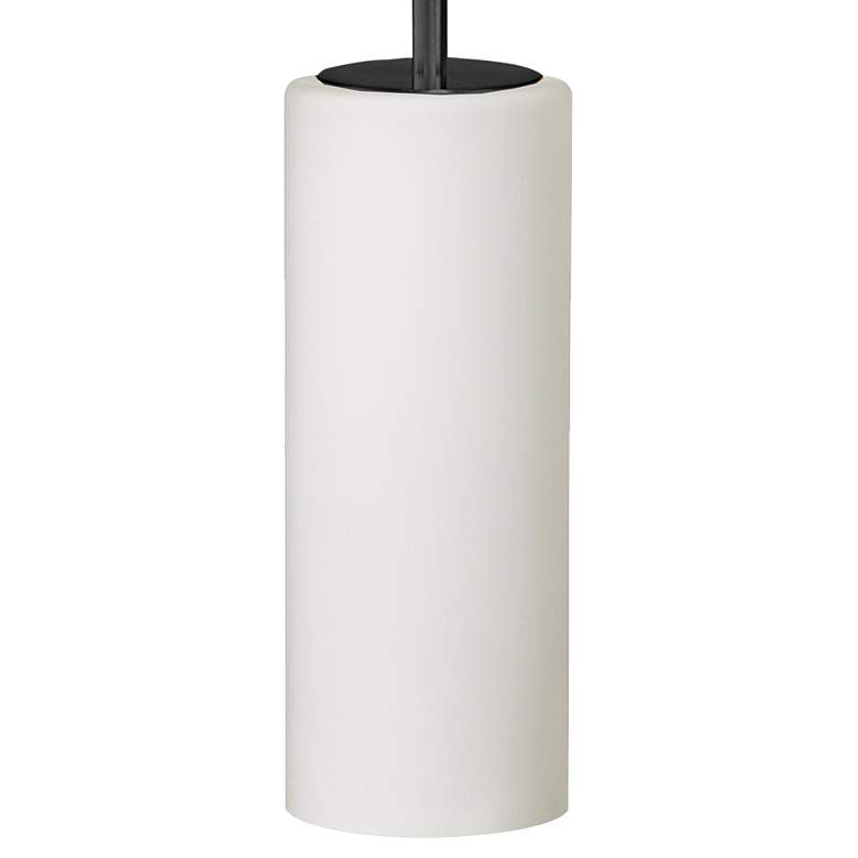 Image 2 Paza 4" Wide Matte Black Mini Pendant more views