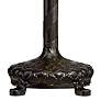 Peacock Motif Robert Louis Tiffany-Style Table Lamp