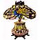 Peacock Tiffany Style Accent Table Lamp