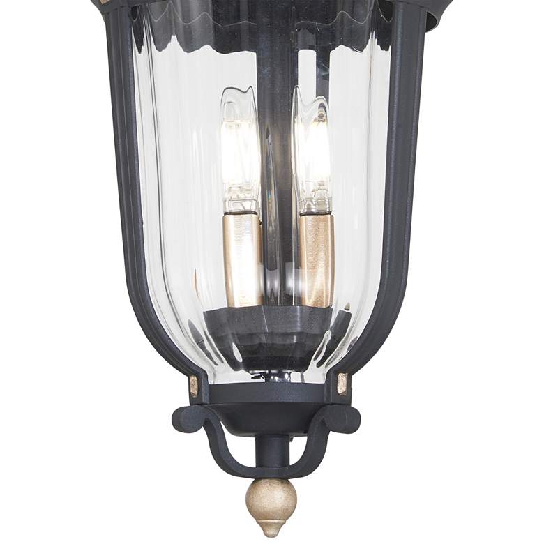 Image 3 Peale Street 20" High Sand Coal and Vermeil Gold Outdoor Hanging Light more views