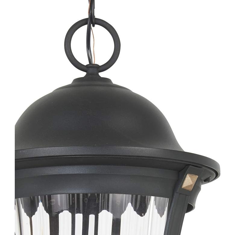 Image 4 Peale Street 24 3/4"H Sand Coal and Vermeil Gold Outdoor Hanging Light more views