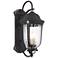 Peale Street 28" H Sand Coal and Vermeil Gold Outdoor Wall Light