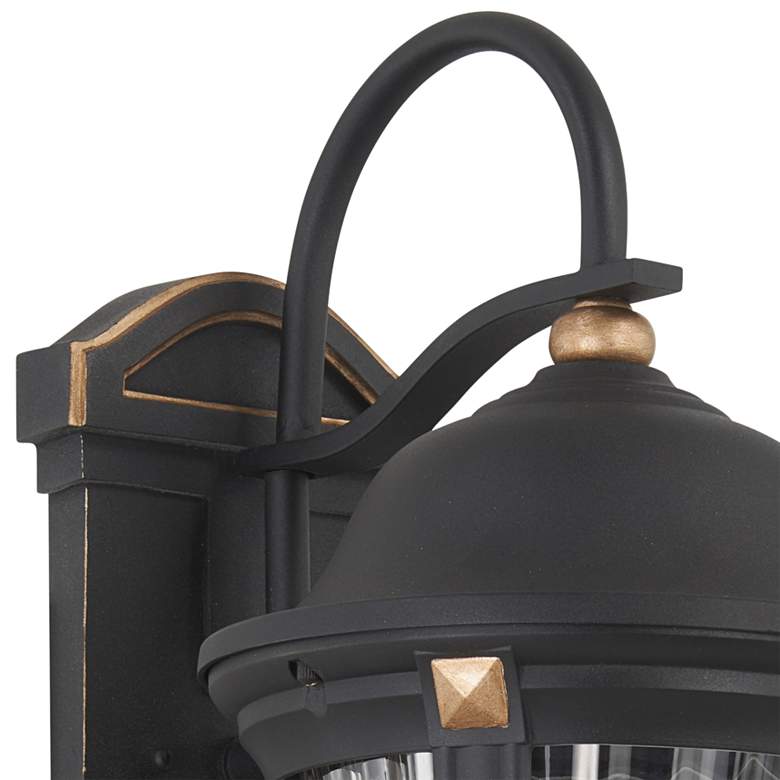Image 3 Peale Street 28" H Sand Coal and Vermeil Gold Outdoor Wall Light more views
