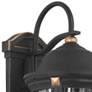 Peale Street 28" H Sand Coal and Vermeil Gold Outdoor Wall Light