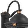 Peale Street 33" H Sand Coal and Vermeil Gold Outdoor Wall Light