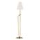Pearce Patina Brass Floor Lamp