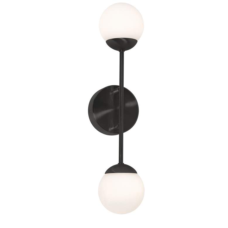 Image 1 Pearl 18 inch LED Sconce - Black