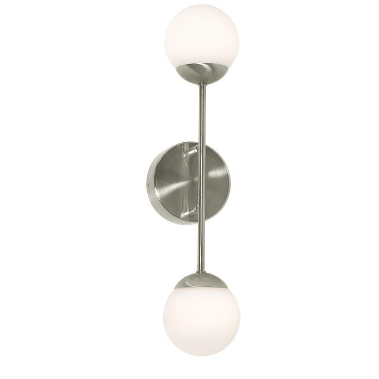 Image 1 Pearl 18" LED Sconce - Satin Nickel