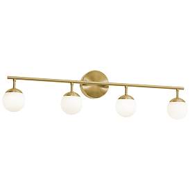 Image1 of Pearl 32" LED Vanity - Satin Brass