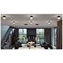 Thumbnail2 of Pearl 4 1/4" Wide Black LED Ceiling Light more views