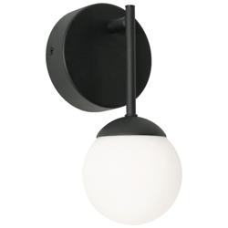 Pearl 9&quot; LED Sconce - Black